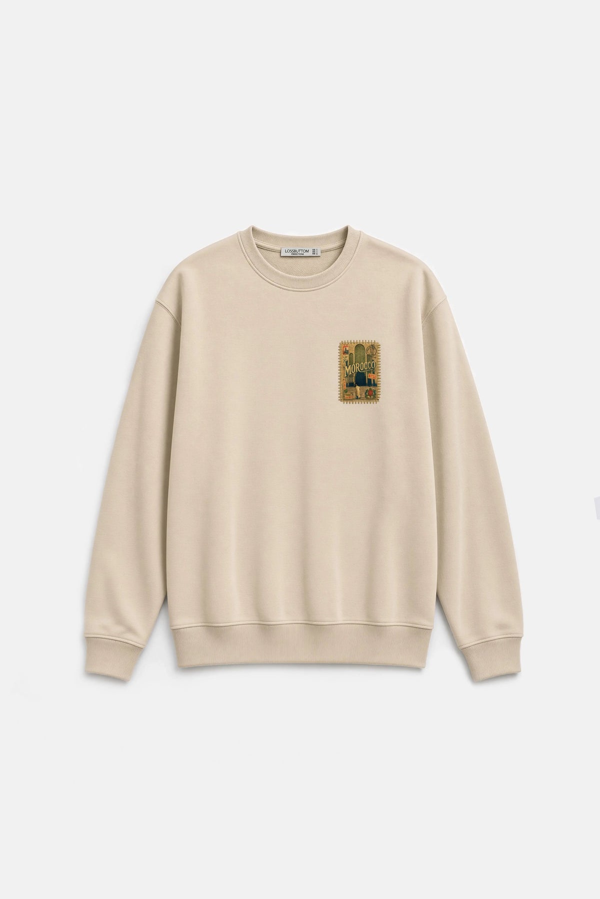#Drop 2 - Sweat brodé Poste du Maghreb