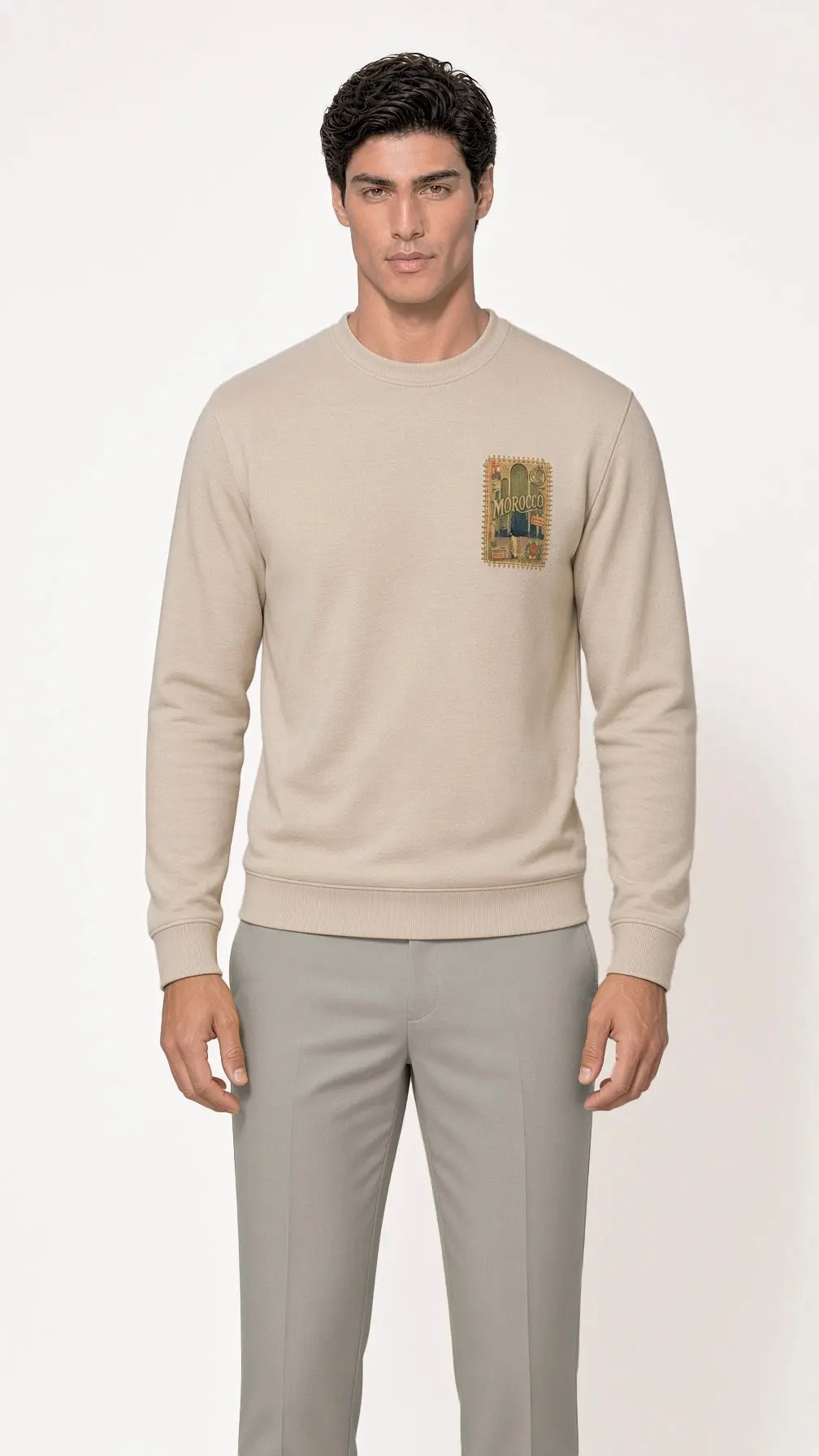 #Drop 2 - Sweat brodé Poste du Maghreb